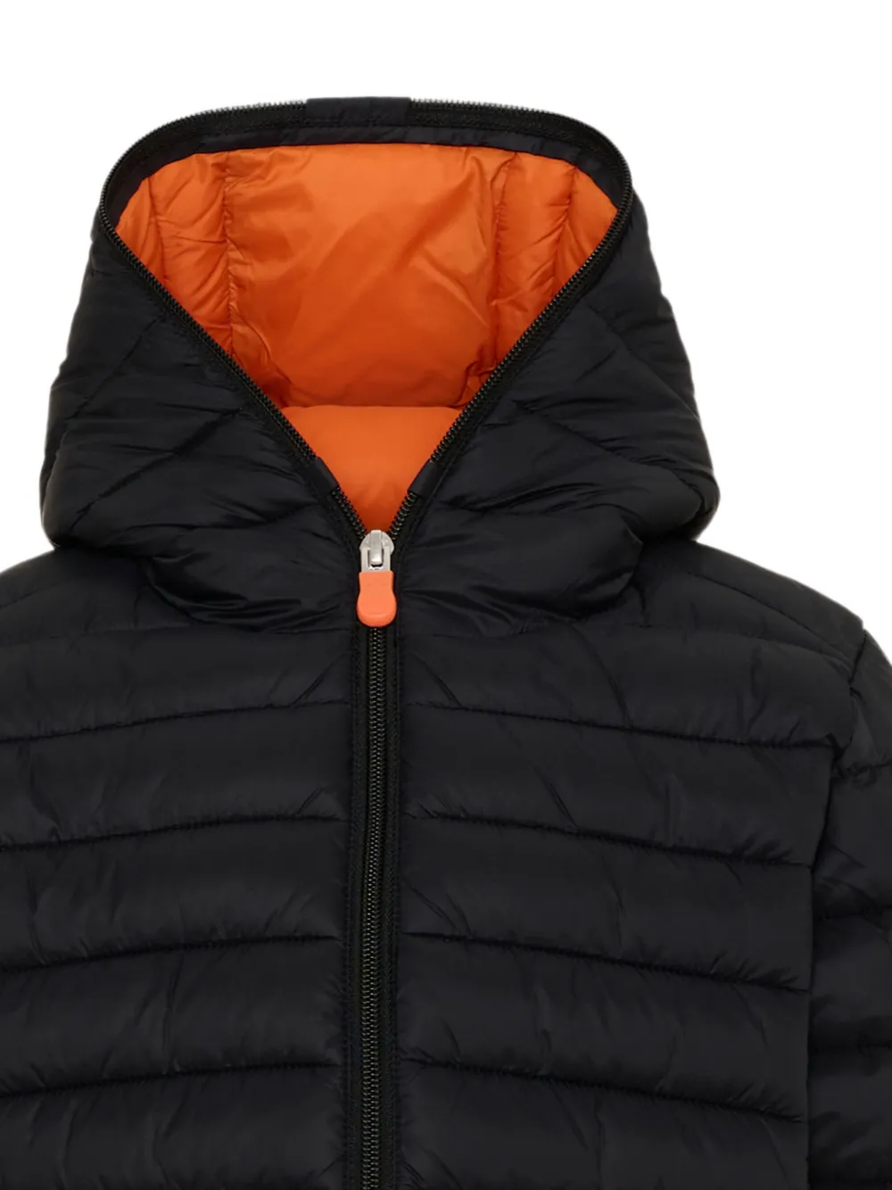 Save The Duck Kids Dony donsjack met capuchon Zwart