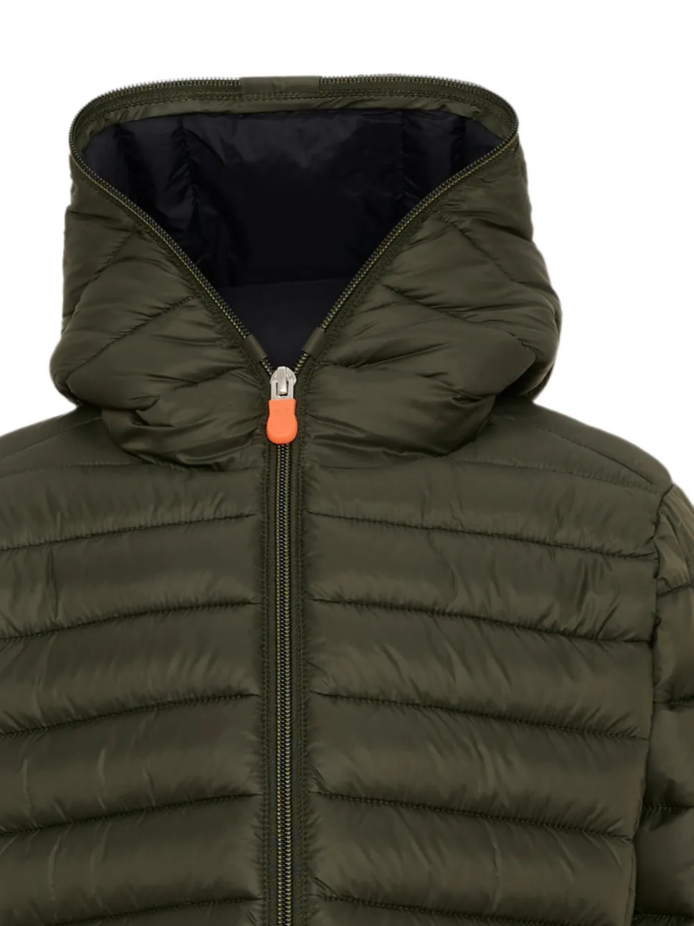 Save The Duck Kids Dony hooded puffer jacket Groen