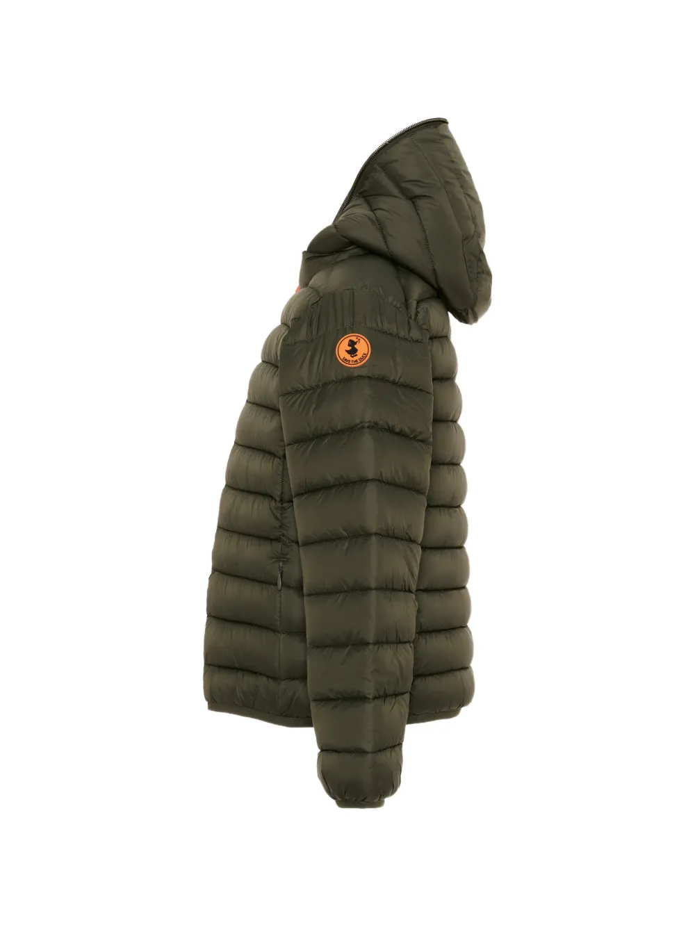 Save The Duck Kids Dony hooded puffer jacket Groen