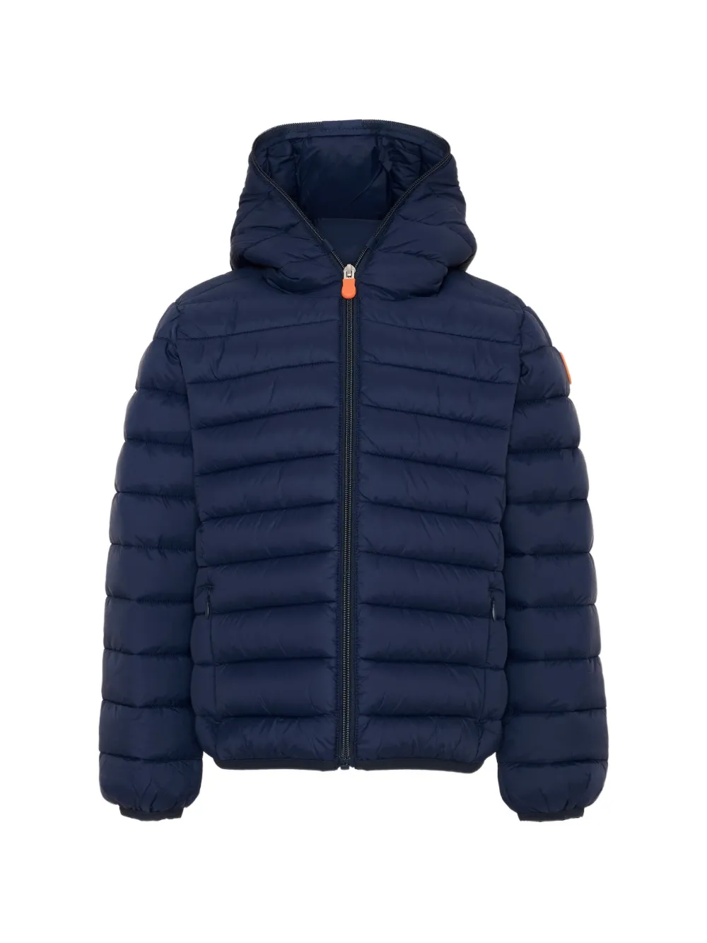 Save The Duck Kids quilted hooded jacket - Blu