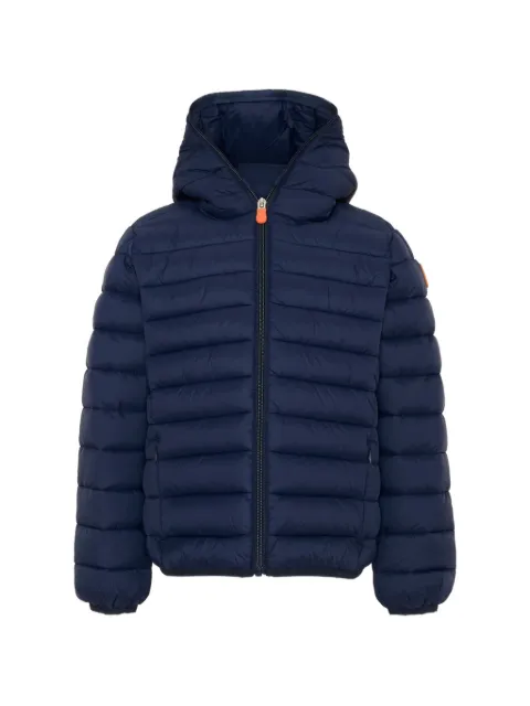 Save The Duck Kids quilted hooded jacket