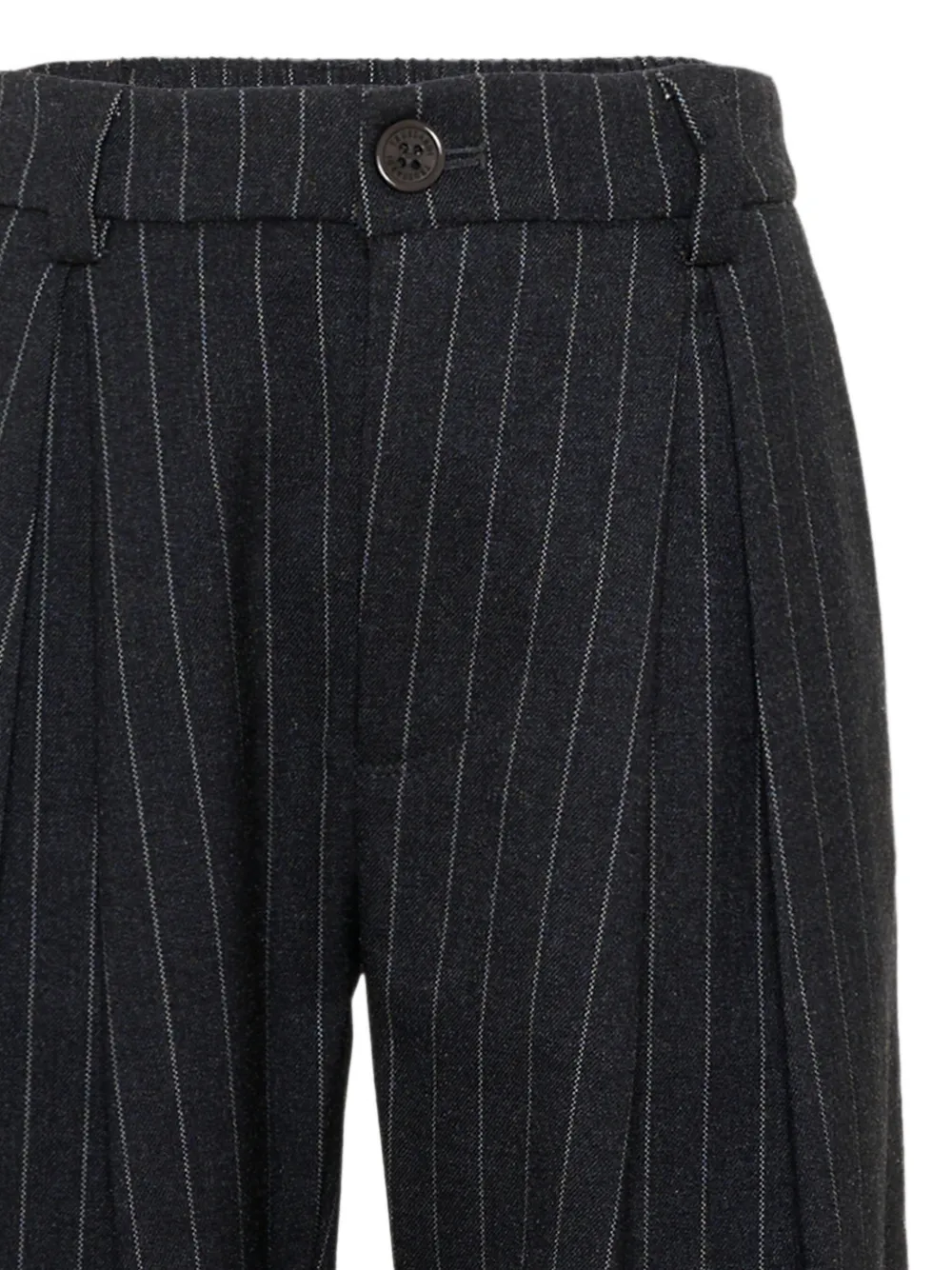 TRUSSARDI JUNIOR Plooibroek met krijtstreep Grijs