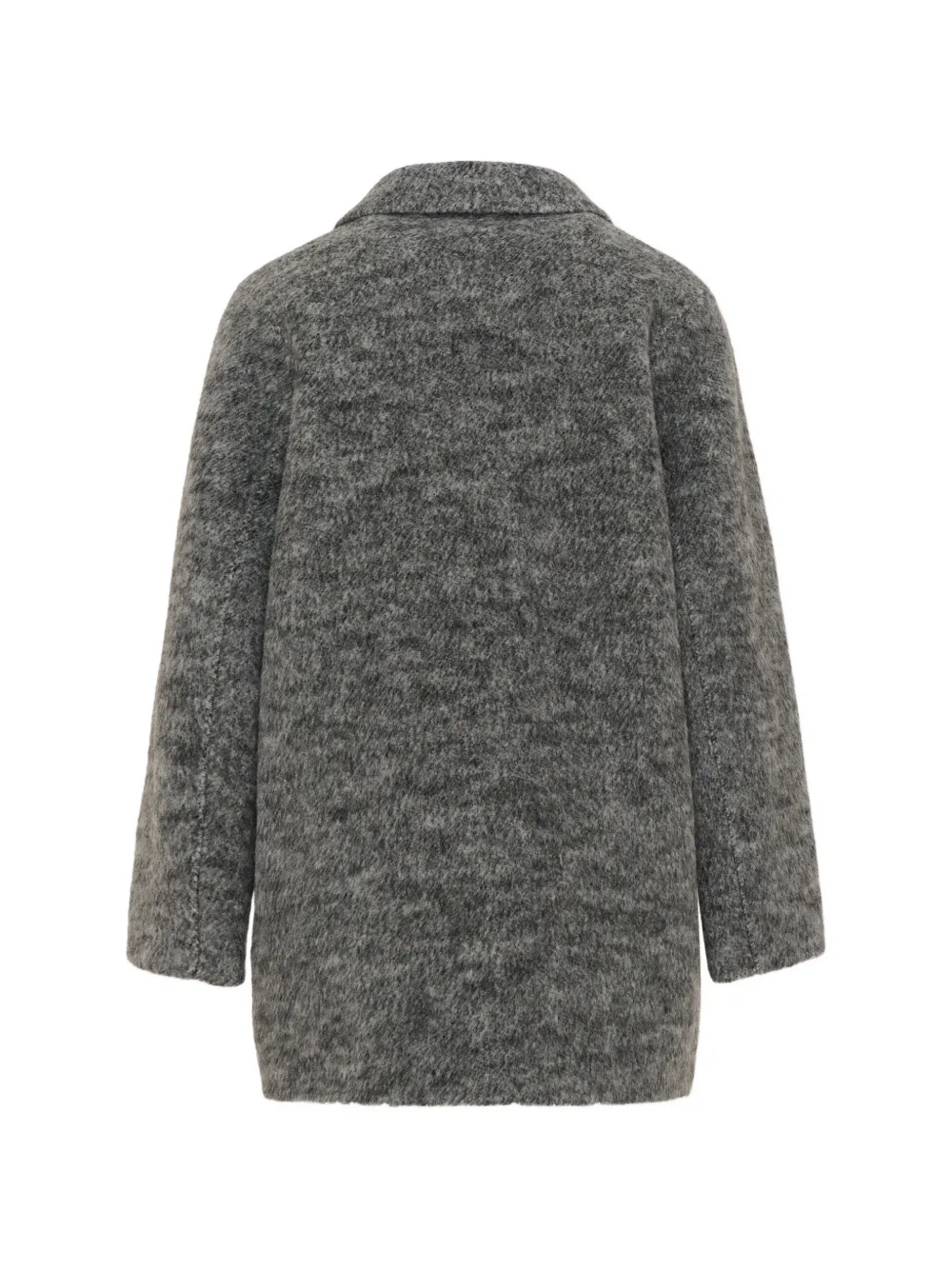 TRUSSARDI JUNIOR Jas met gekerfde revers en knoopsluiting Grijs