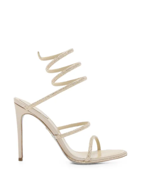 René Caovilla 105mm Cleo sandals