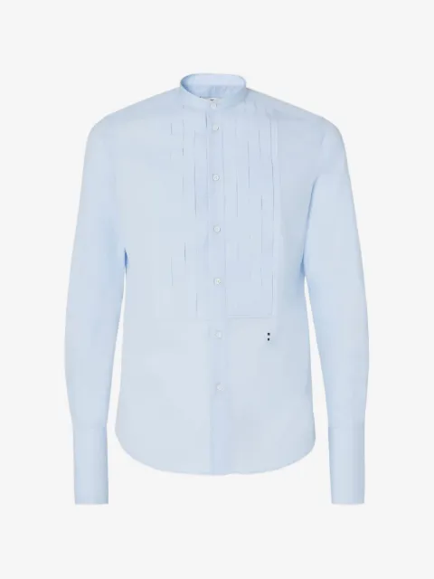 FENDI light blue poplin shirt