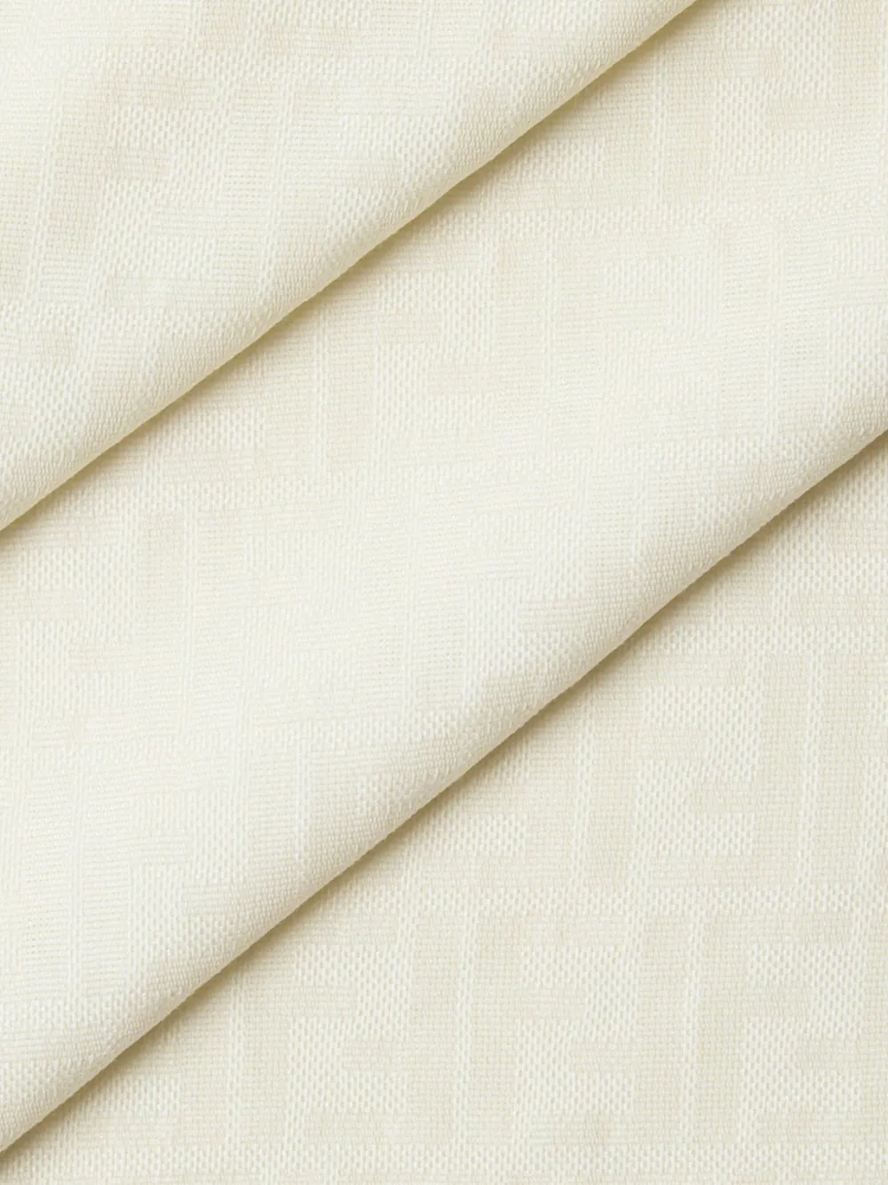 FENDI Wollen zijde en kasjmier FF sjaal Beige