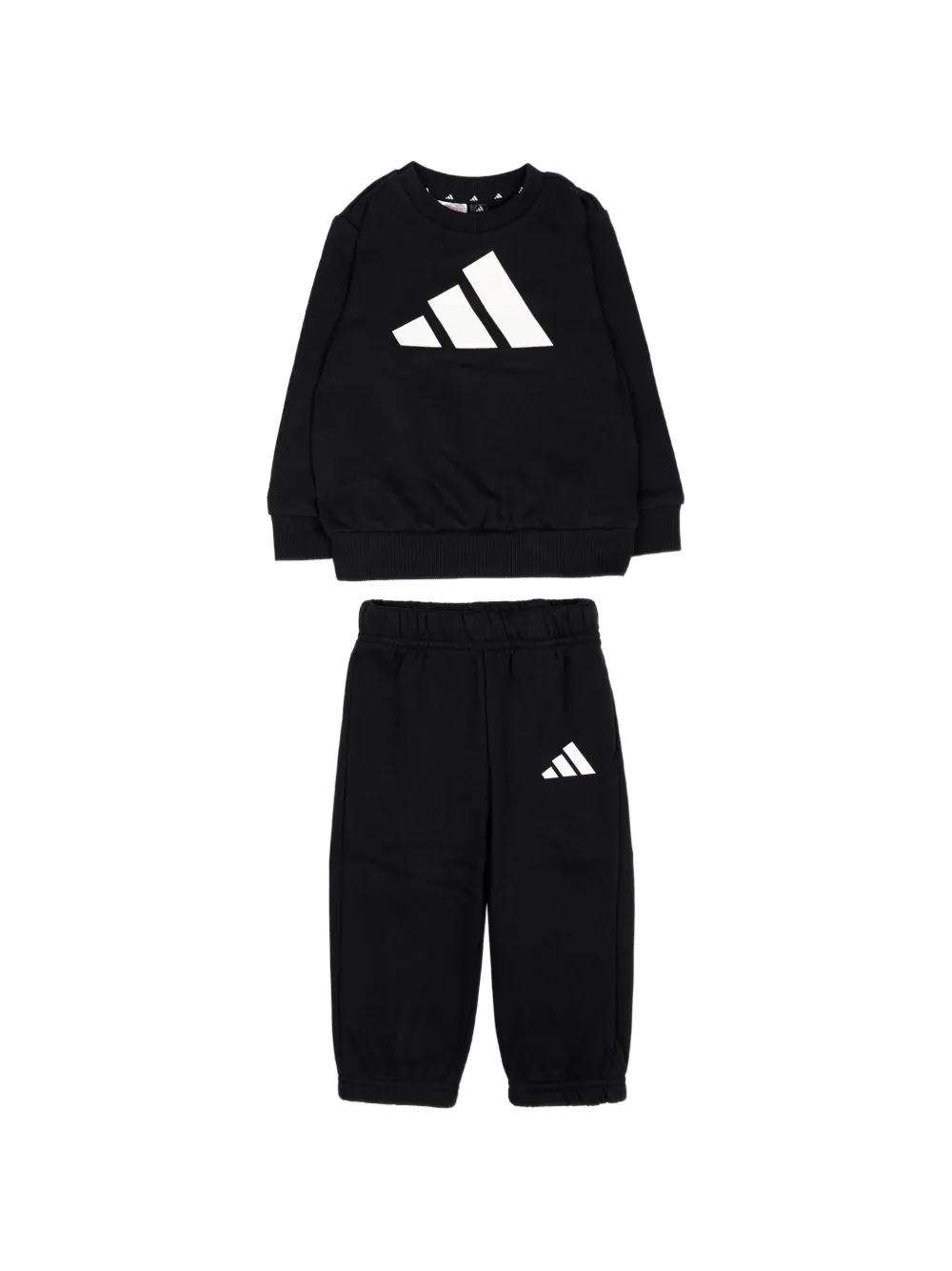 adidas Kids Essentials logo-print tracksuit set - Nero