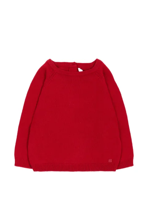 Mayoral button-fastening raglan-sleeve sweater