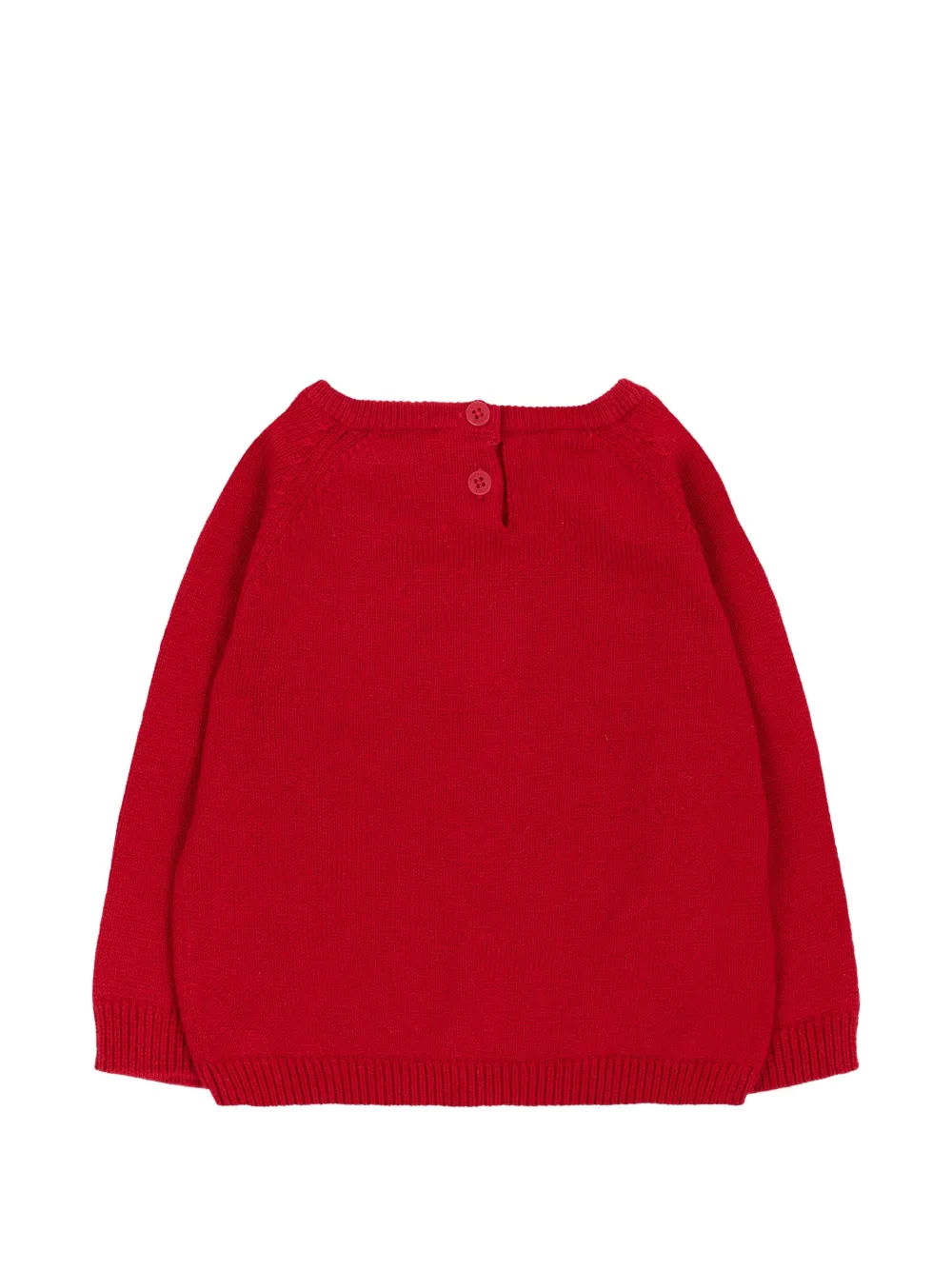 Mayoral Trui met raglan mouwen en knoopsluiting Rood