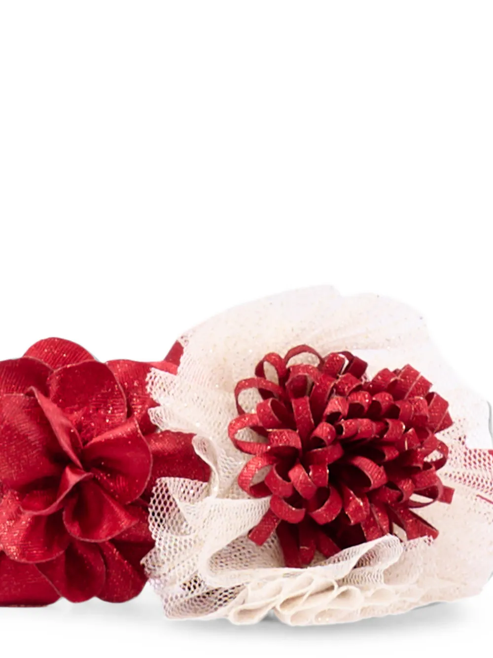 Mayoral Haarband verfraaid met bloemen Rood