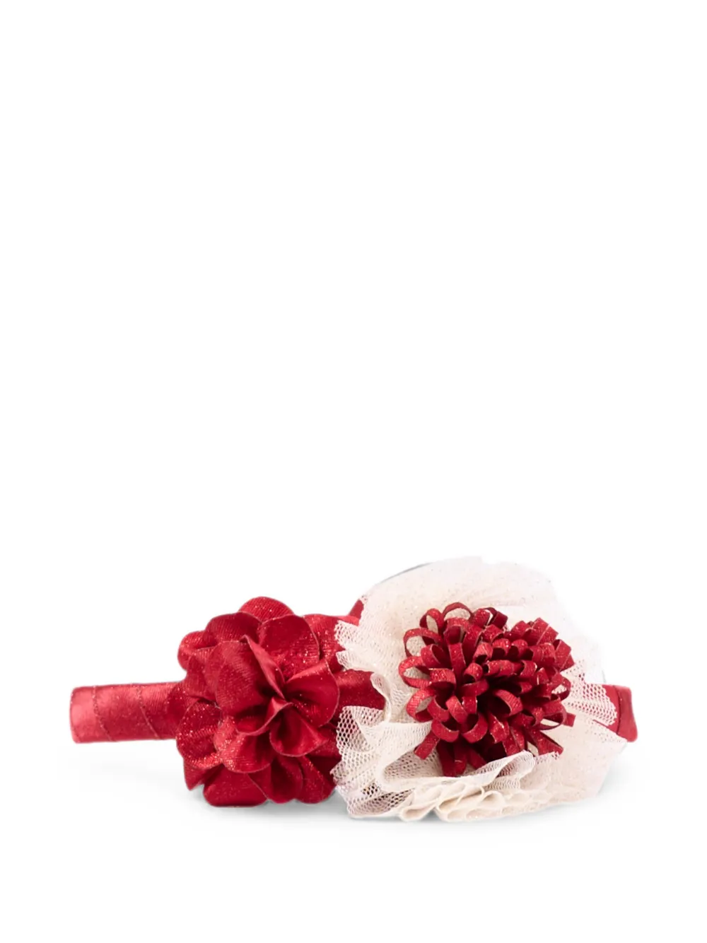 Mayoral Haarband verfraaid met bloemen Rood