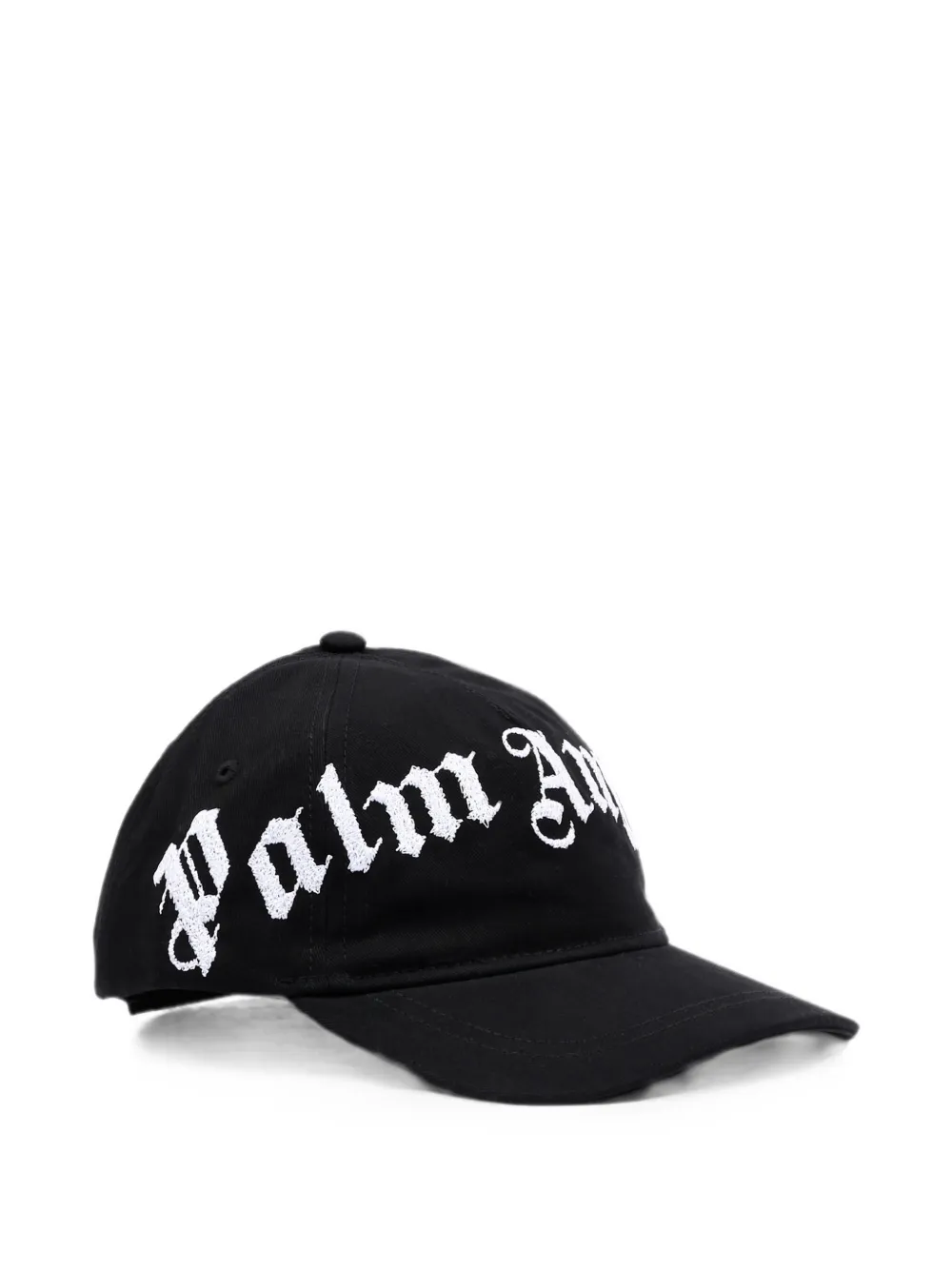Palm Angels Kids Honkbalpet met geborduurd logo Zwart