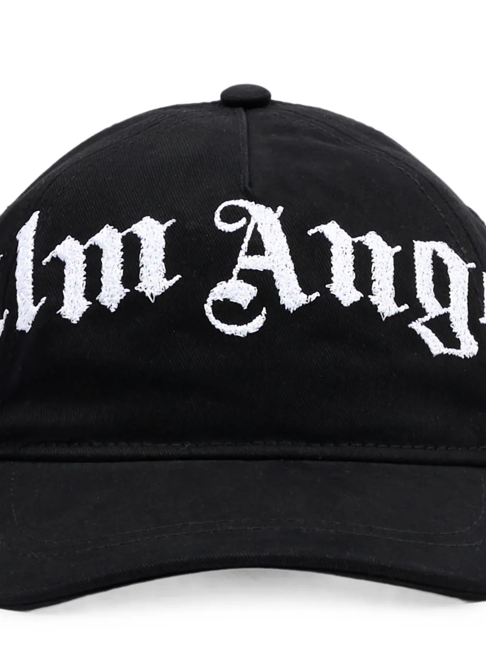 Palm Angels Kids Honkbalpet met geborduurd logo Zwart