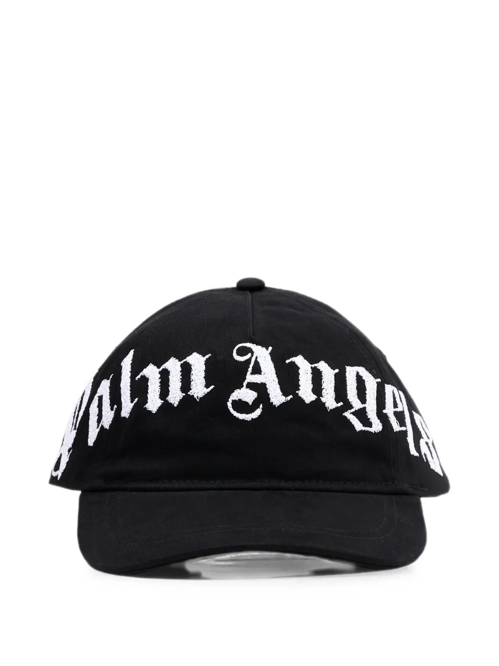 Palm Angels Kids Honkbalpet met geborduurd logo Zwart