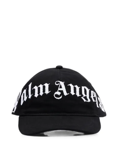 Palm Angels Kids logo-embroidered baseball cap
