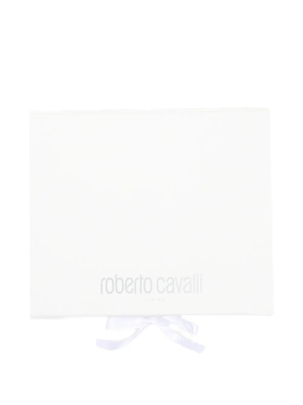 Roberto Cavalli Junior Slaappak met geborduurd logo en barocco-print Roze