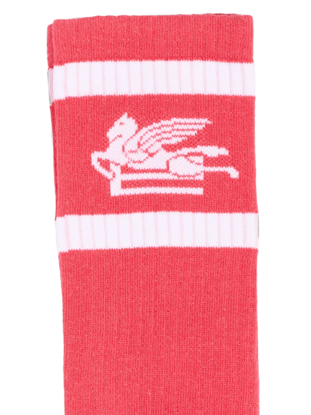 ETRO KIDS Pegaso intarsia gebreide sokken Roze