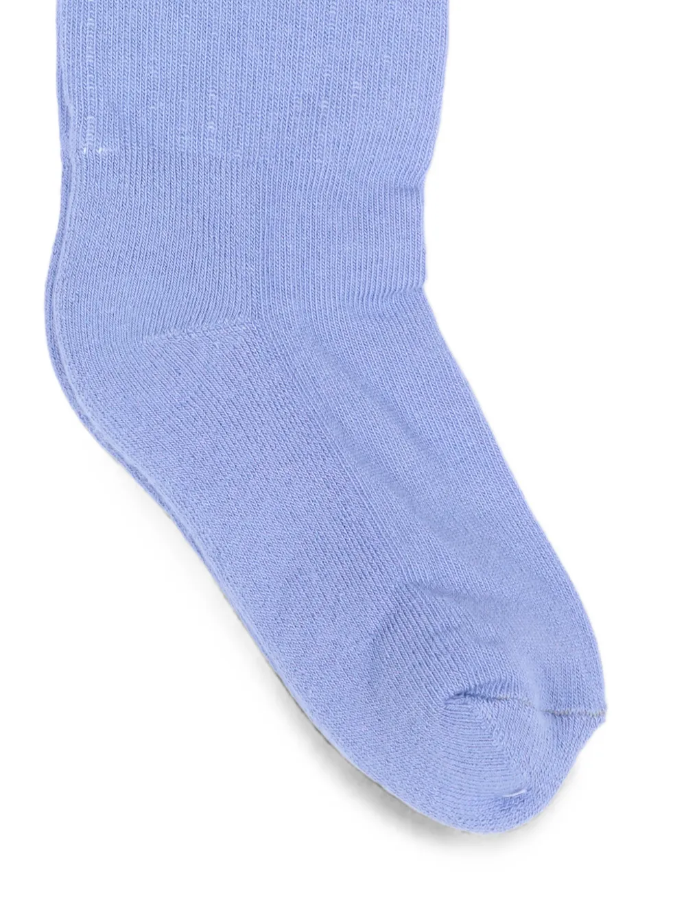 ETRO KIDS Gestreepte sokken met Pegasus-patroon Blauw