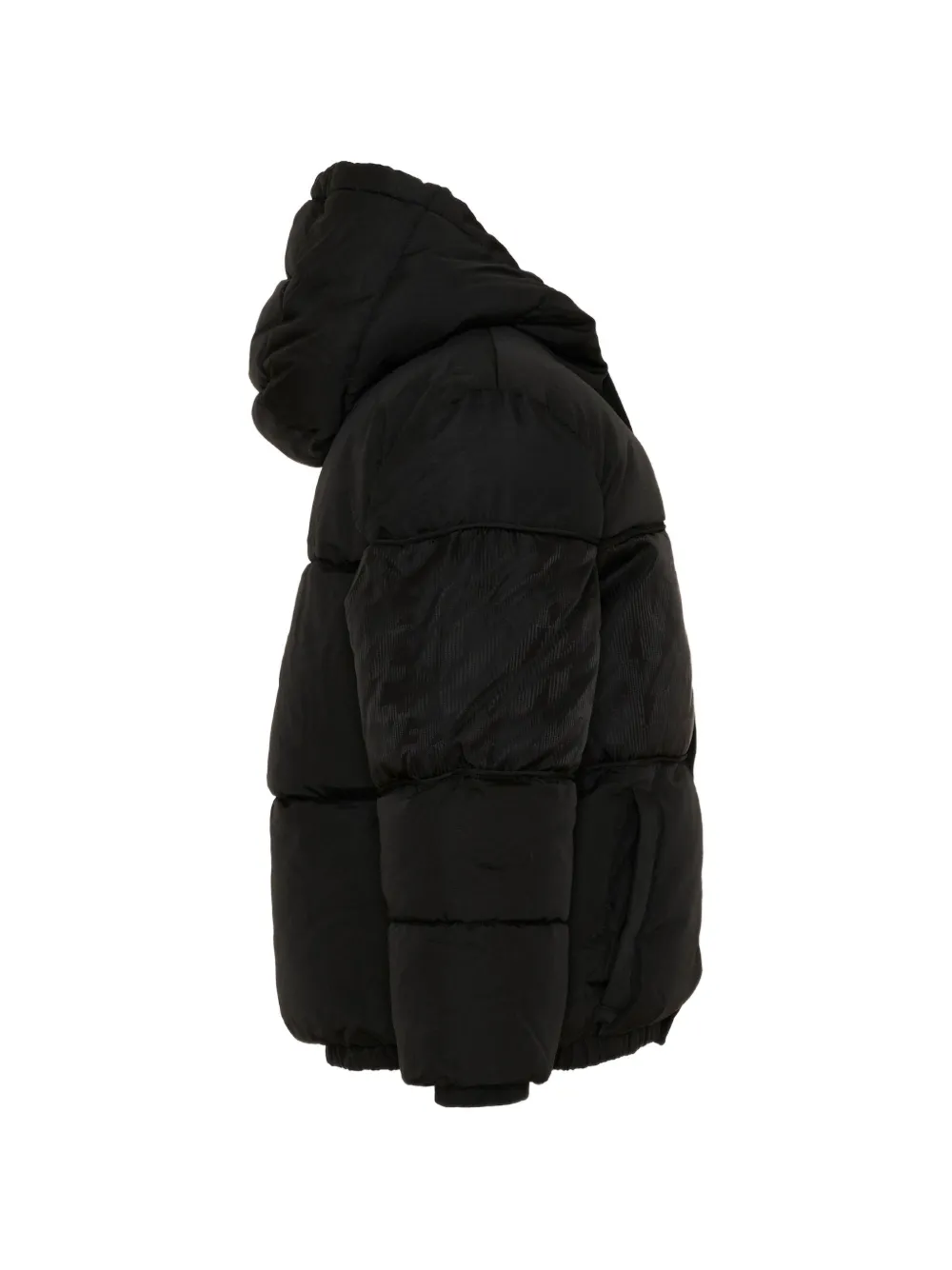 Nike Kids Donsjack met geborduurd logo Zwart