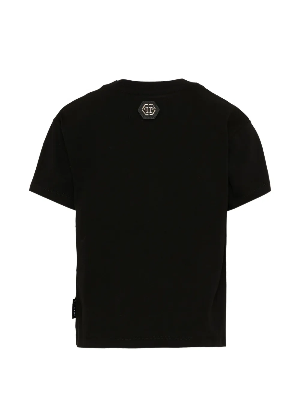 Philipp Plein Junior T-shirt met grafische print Zwart
