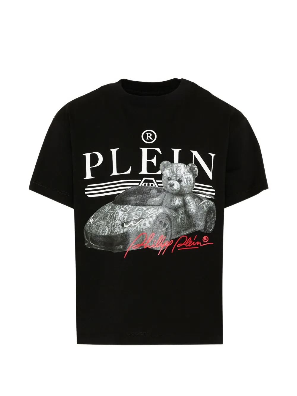 Philipp Plein Junior graphic-print T-shirt - Nero