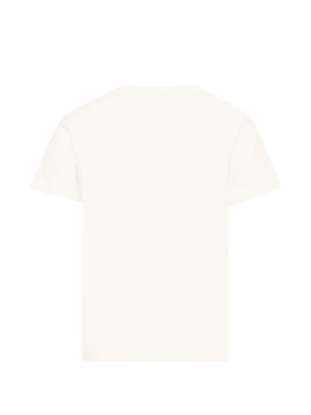 Roberto Cavalli Junior T-shirt met geborduurd logo Wit