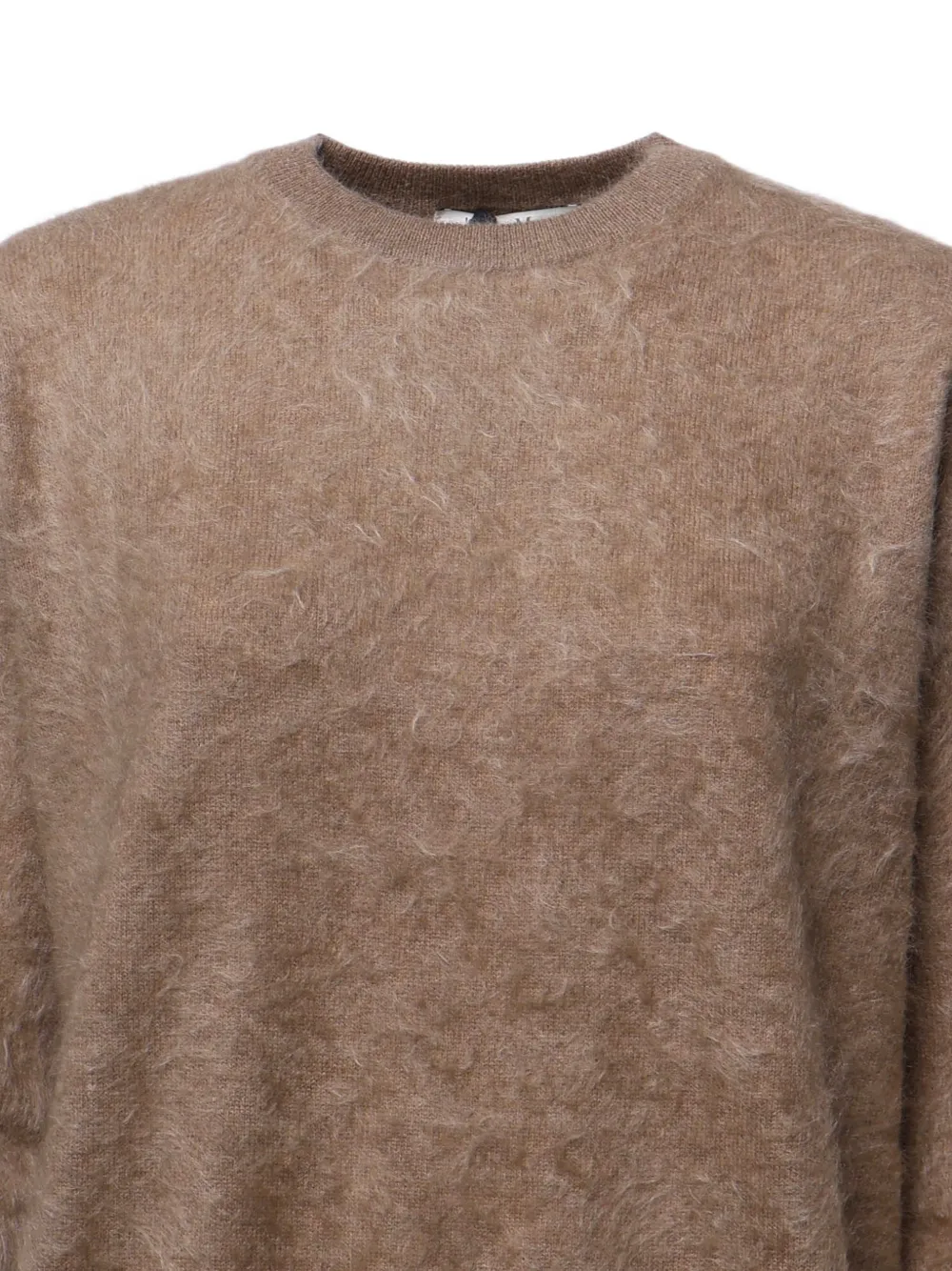 'S Max Mara Gebreide kasjmier trui Bruin