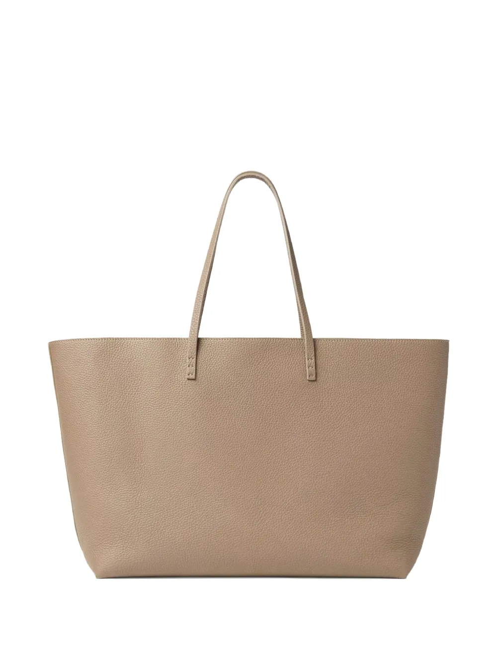 FENDI Roll shopper van bewerkt leer Beige