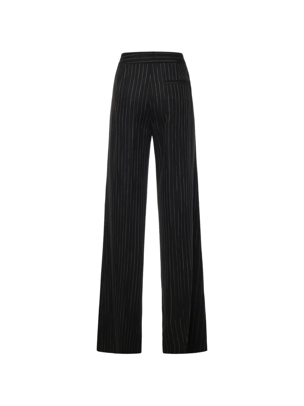 Genny Broek met krijtstreep Zwart