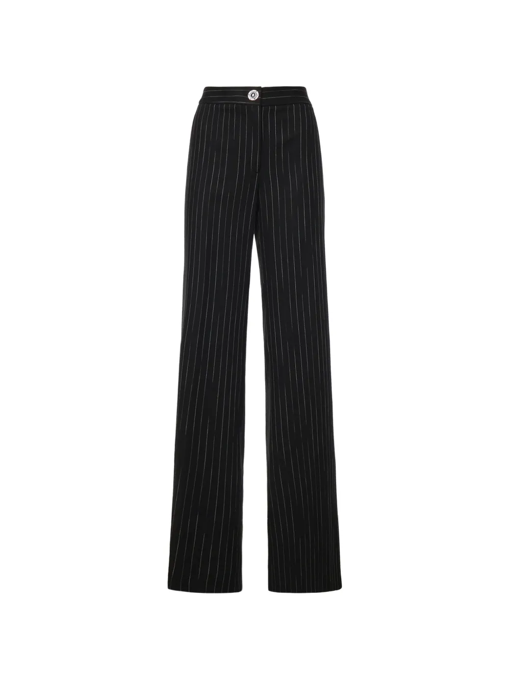 Genny pinstripe-pattern trousers - Nero