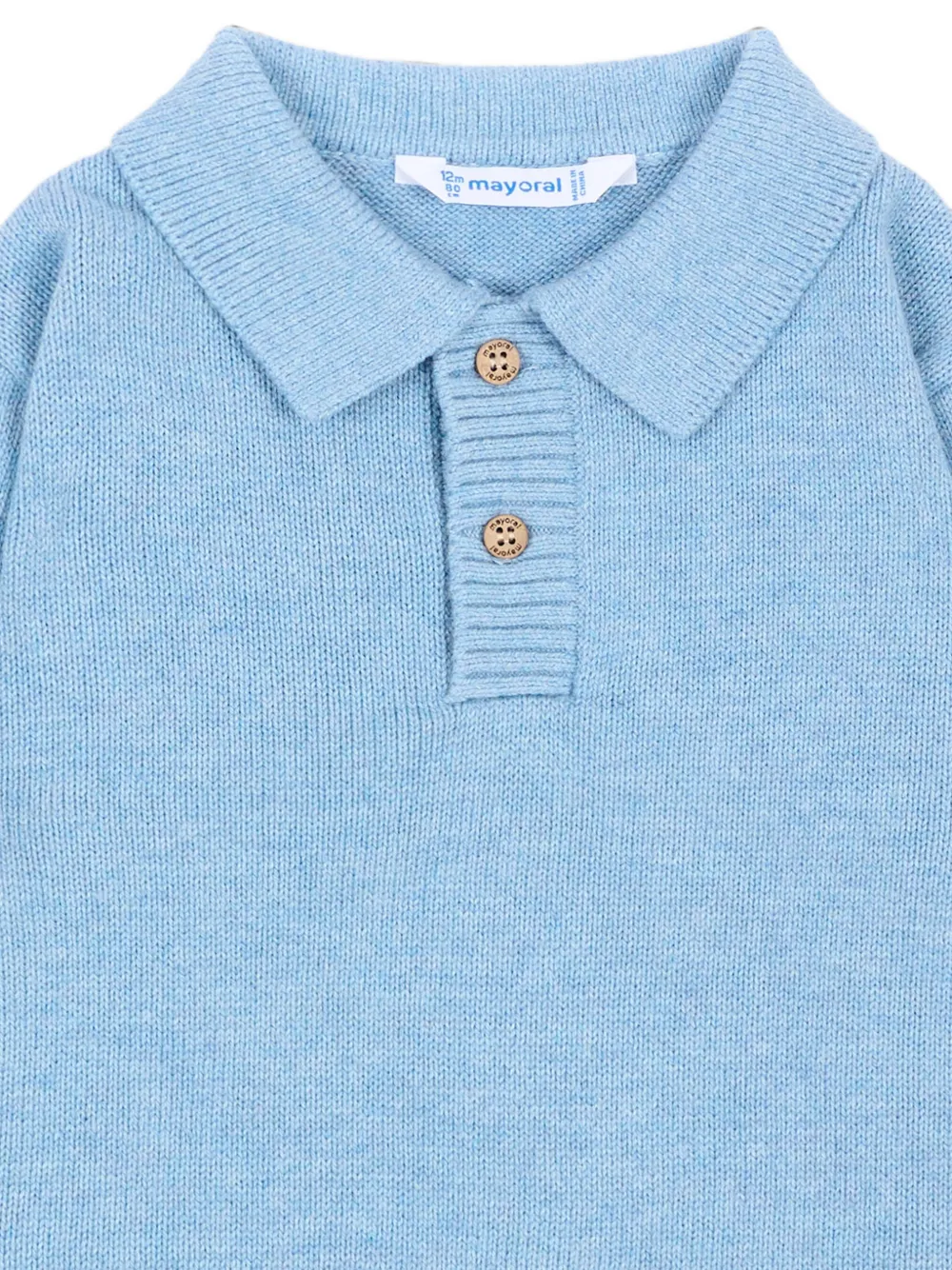 Mayoral Poloshirt met lange mouwen Blauw