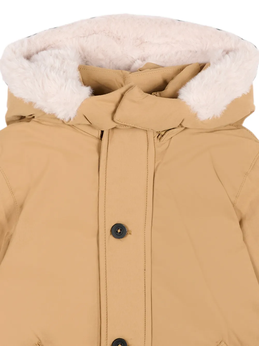 Mayoral Jack met afwerking van imitatiebont Beige