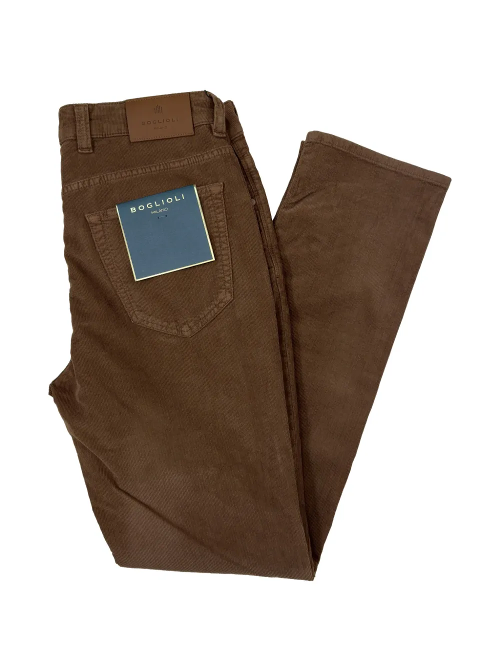 Boglioli fine-wale corduroy jeans Bruin