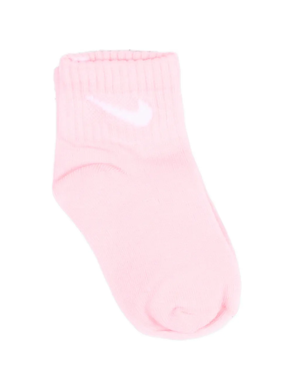 Nike Kids Zes paar Swoosh sokken met logo Roze