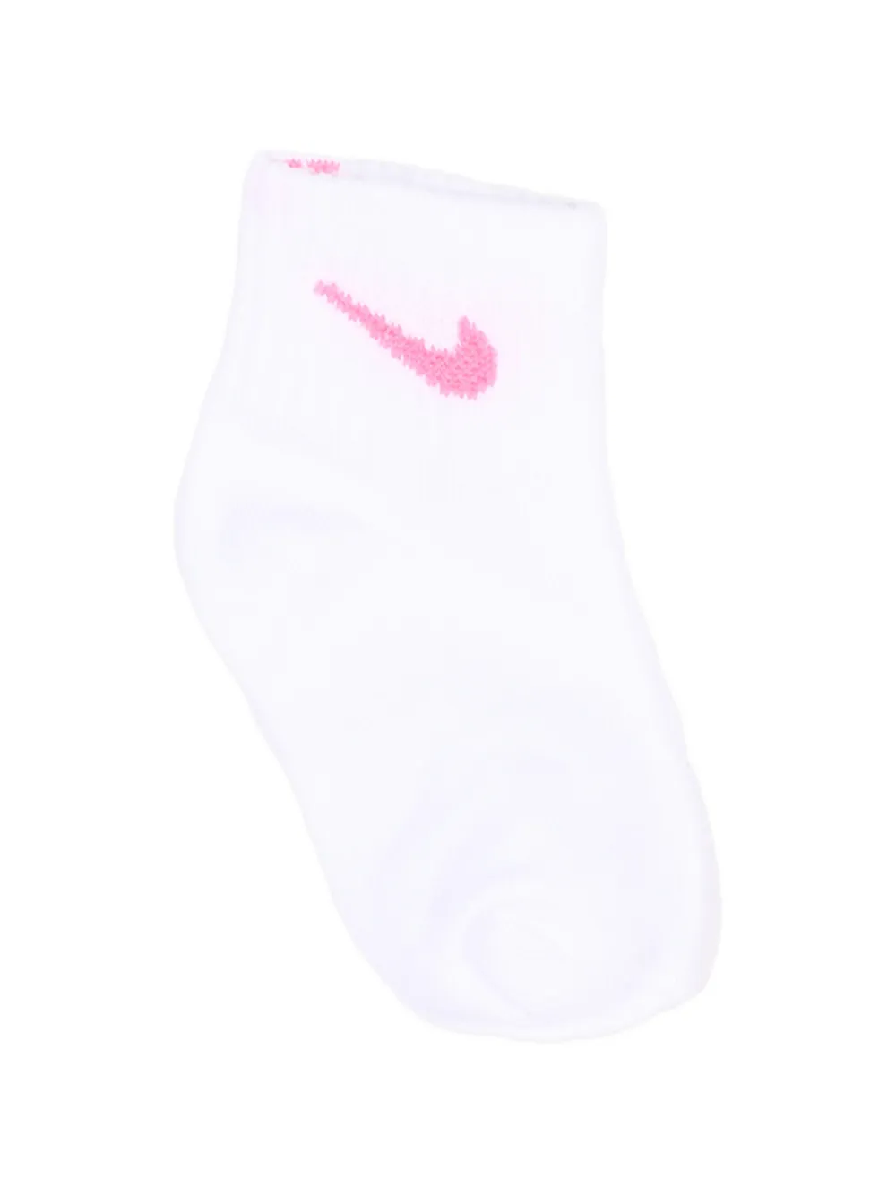 Nike Kids Zes paar Swoosh sokken met logo Roze