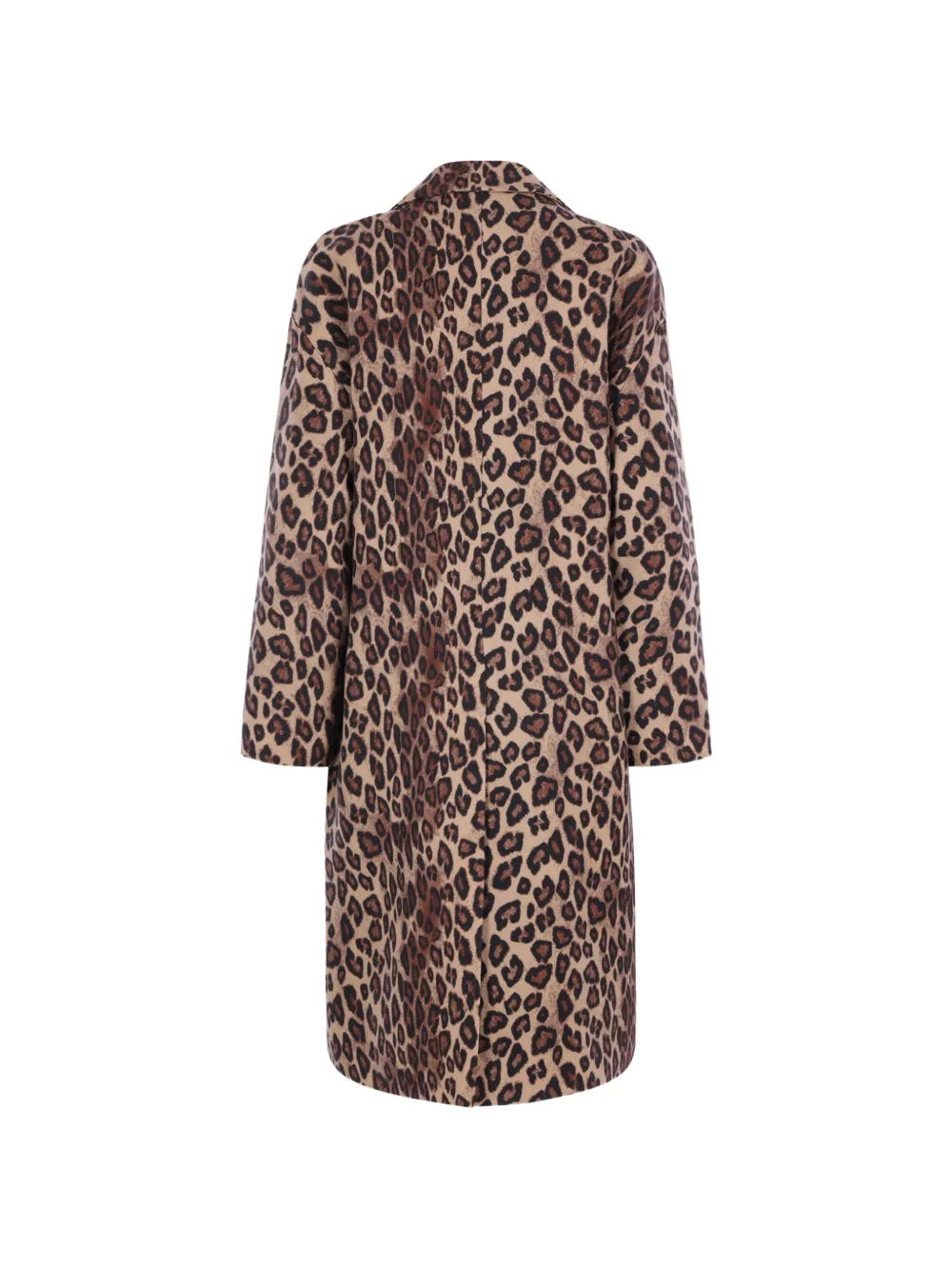 Alberto Biani Jas met luipaardprint Beige