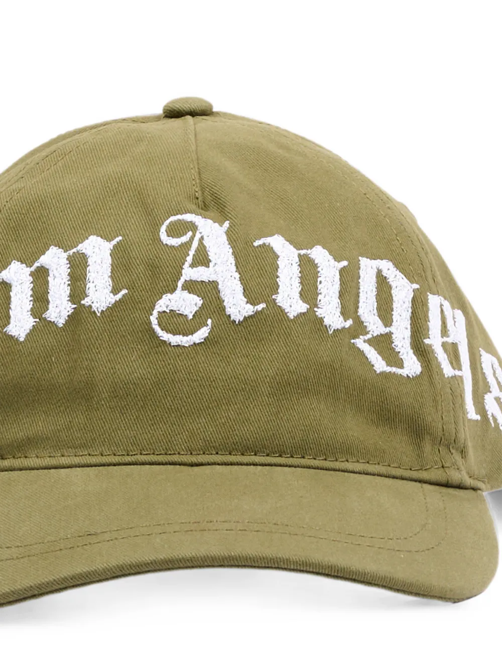 Palm Angels Kids Pet met geborduurd logo Groen