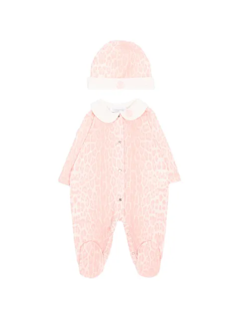 Roberto Cavalli Junior set de mameluco con estampado de leopardo (set de dos piezas)