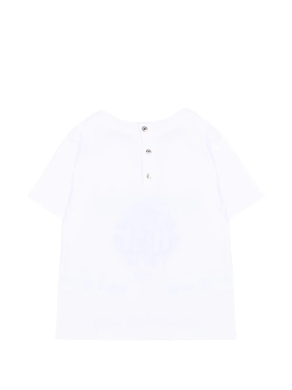 Roberto Cavalli Junior T-shirt met logoprint Wit