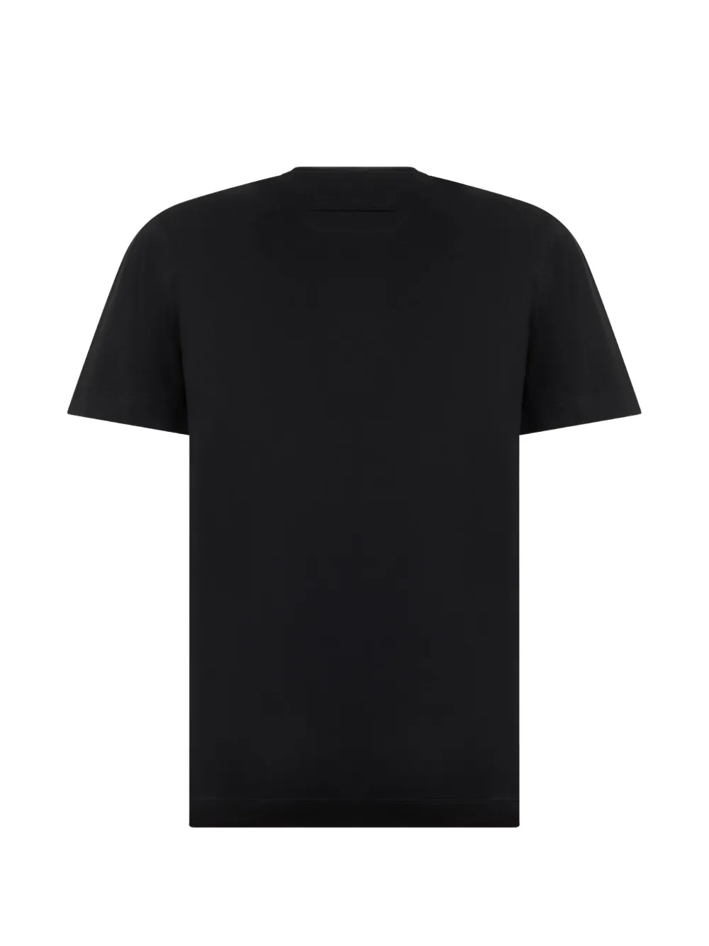Zegna T-shirt met logo-patroon Zwart