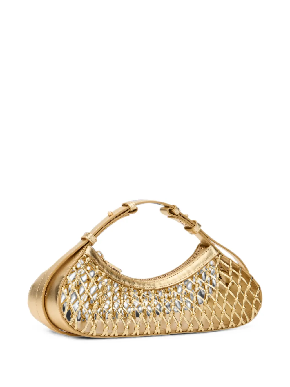 Cult Gaia Shala schoudertas Goud