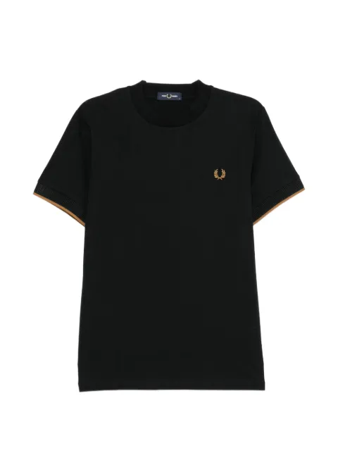Fred Perry mesh cuff T-shirt