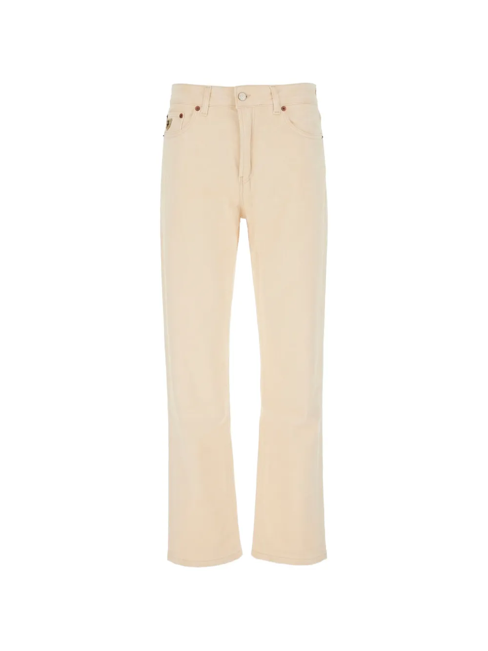 LOIS JEANS logo-patch jeans - Nude