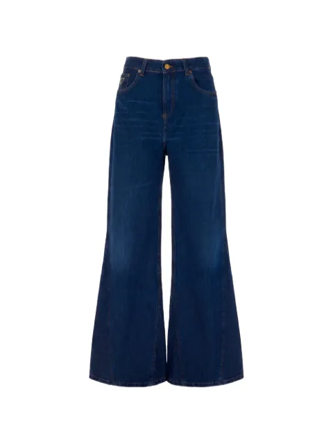 LOIS JEANS logo-patch flared jeans
