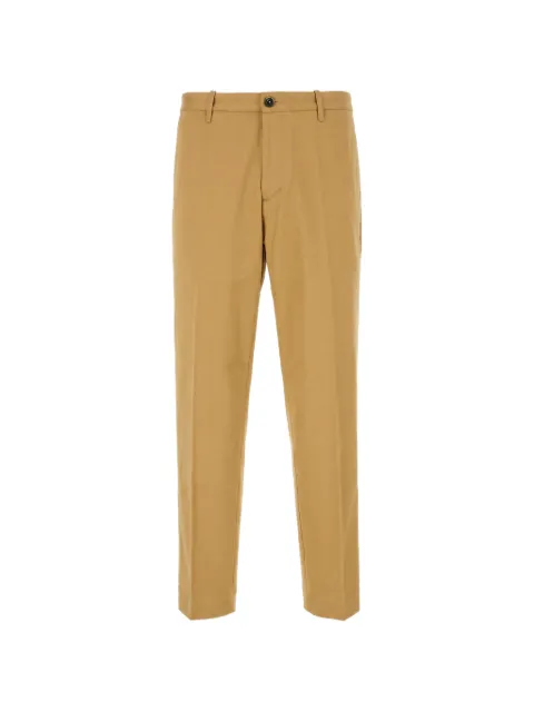 Nine In The Morning logo-patch straight-leg trousers