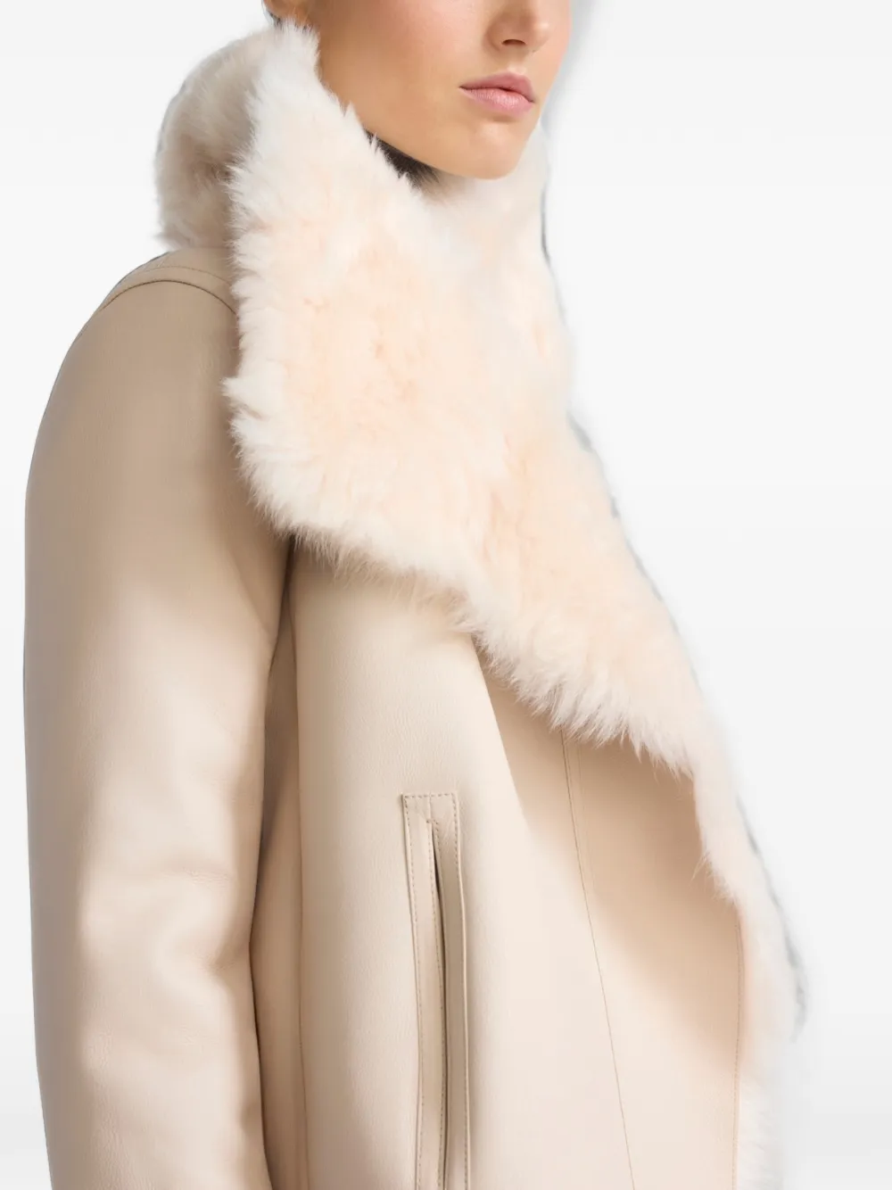 Yves Salomon Lammy jack Beige