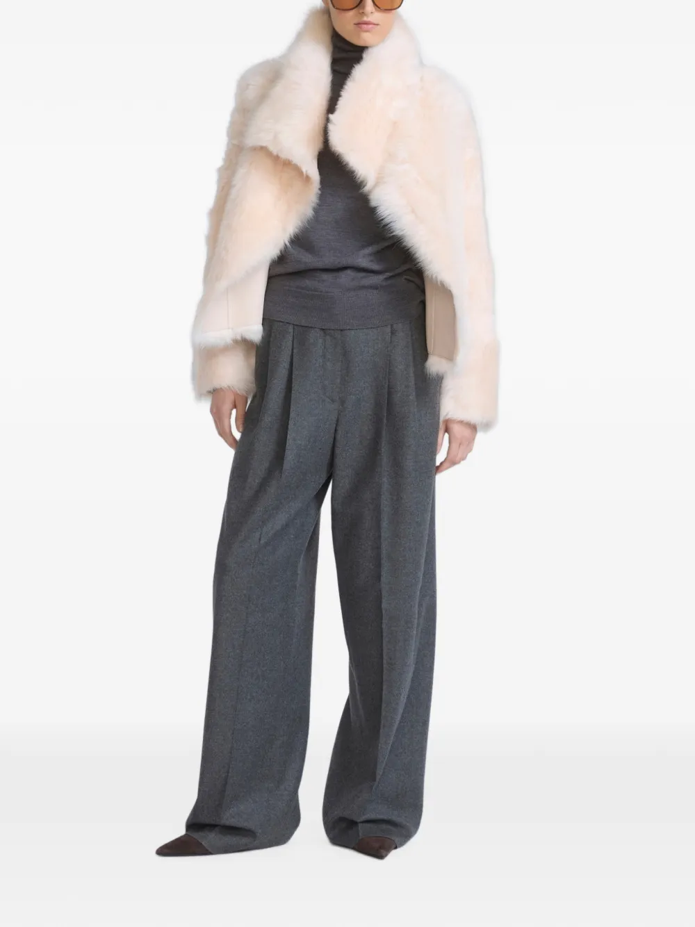 Yves Salomon Lammy jack Beige
