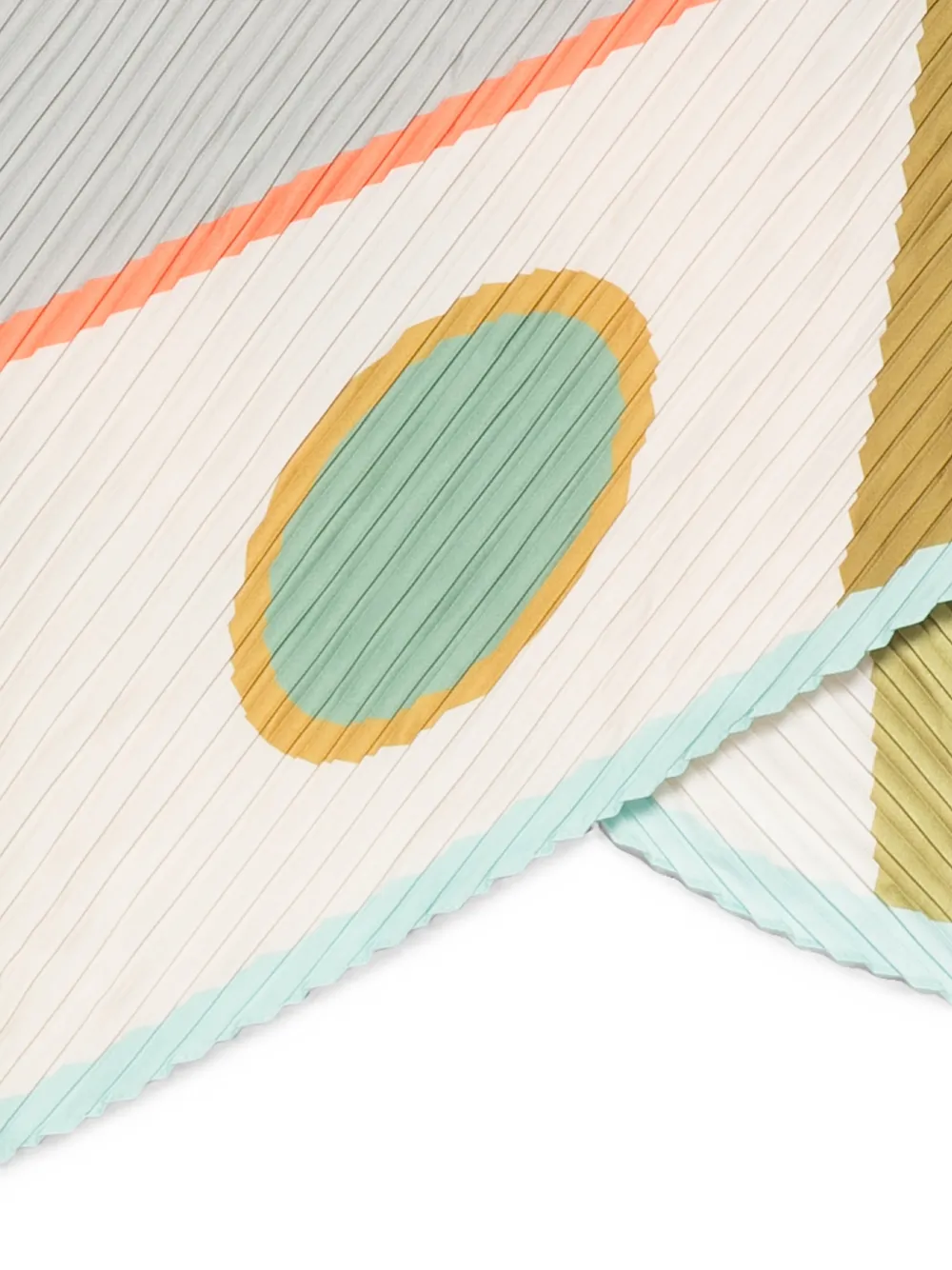 MULTITUDES BAGS Multitudes Afrodite sjaal met plooien Beige