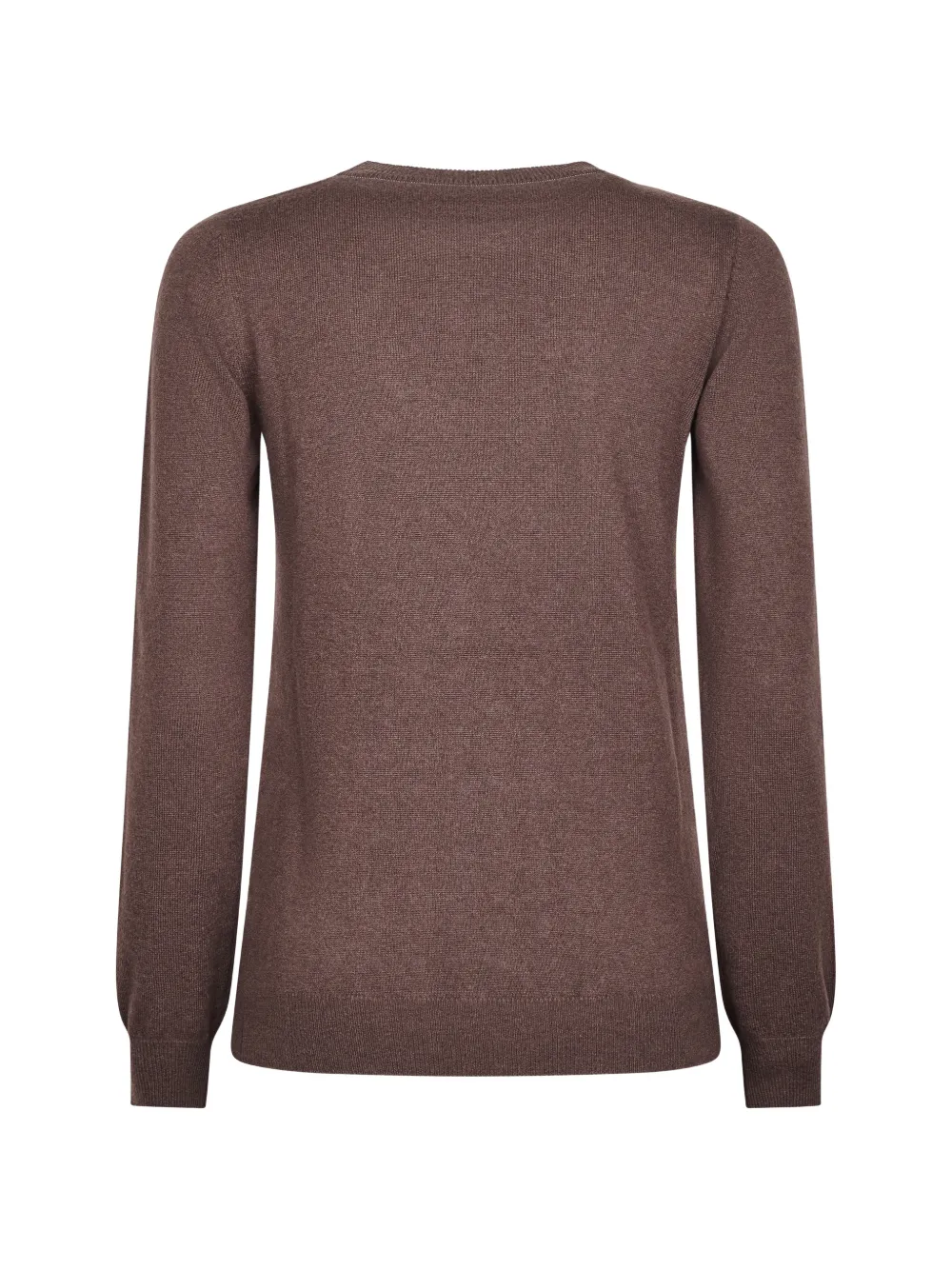 Brunello Cucinelli Kasjmiertrui met Monili-ketting Bruin