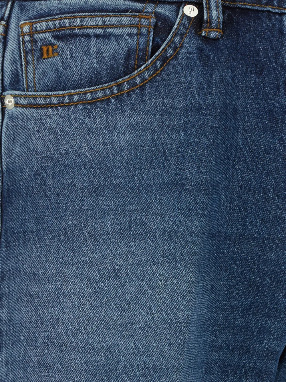 Nine In The Morning straight-leg jeans Blauw